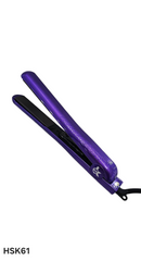 1.25" Kor Hair Metallic Purple Hair Iron Straightener 100% Ceramic