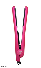1.25" Matt pink Kor Hair Iron Straightener 100% Ceramic