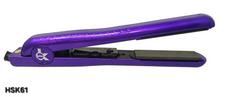 1.25" Kor Hair Metallic Purple Hair Iron Straightener 100% Ceramic