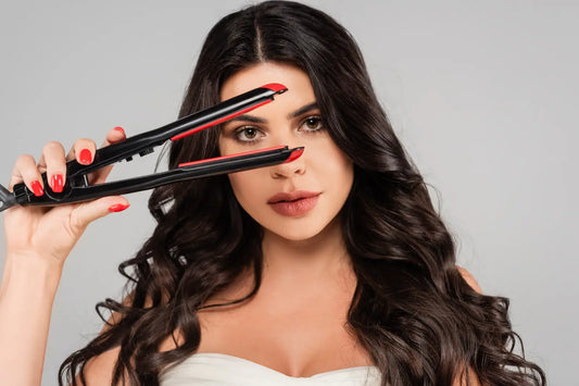 How to Create Waves with a Hair Straightener?