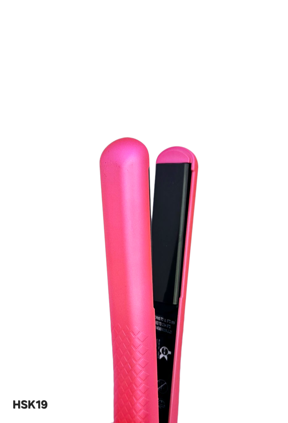 1.25" Matt pink Kor Hair Iron Straightener 100% Ceramic