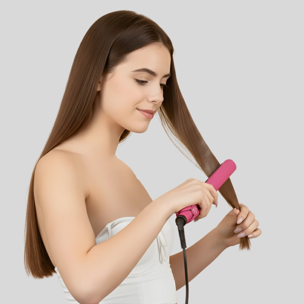 KOR Solid Creamic Styler Mate Pink