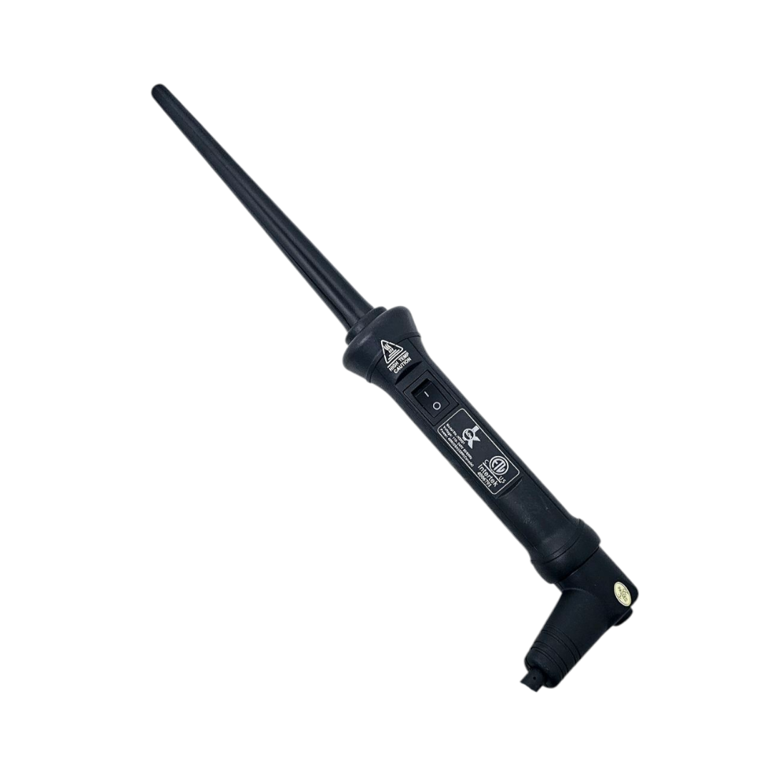 HSK #51 918MM BLACK TOURMALINE CERAMIC BARREL HAIR CURLER #2